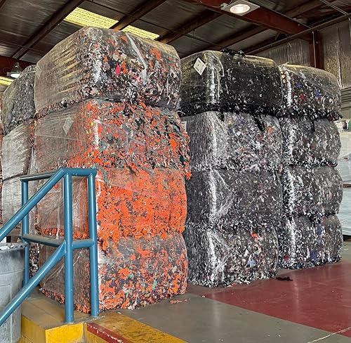 Miniatura 6 de Relleno de saco de boxeo, textil triturado, 10 libras, 25 libras y 50 libras