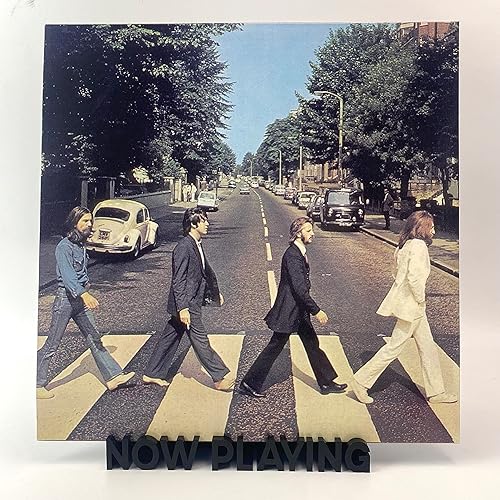 Miniatura 5 de WPESI Now Playing - Soporte de pared para discos de vinilo, soporte de pared para discos de vinilo para colgar álbumes de vinilo (morado)