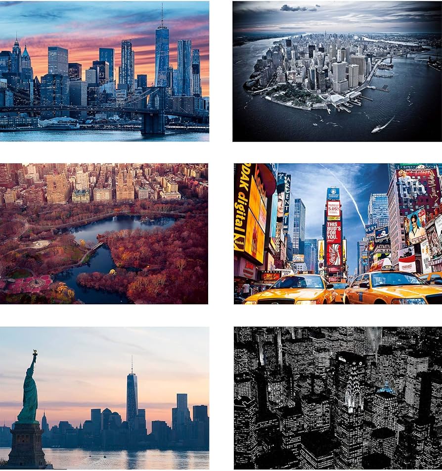 Amazon.com : Psaris Productions New York Postcards Set of 30