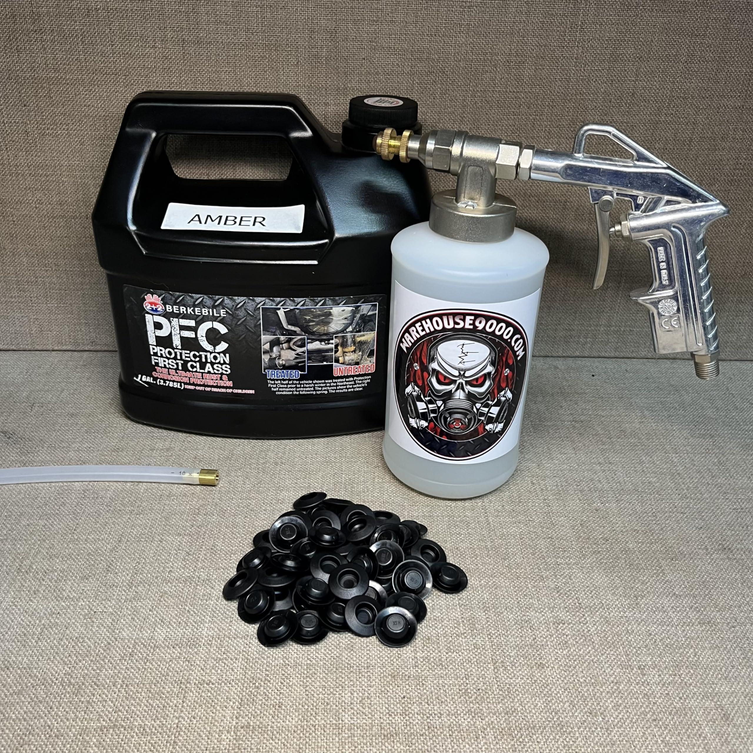 Gallon PFC Amber, Pro Undercoating Spray Gun, 24