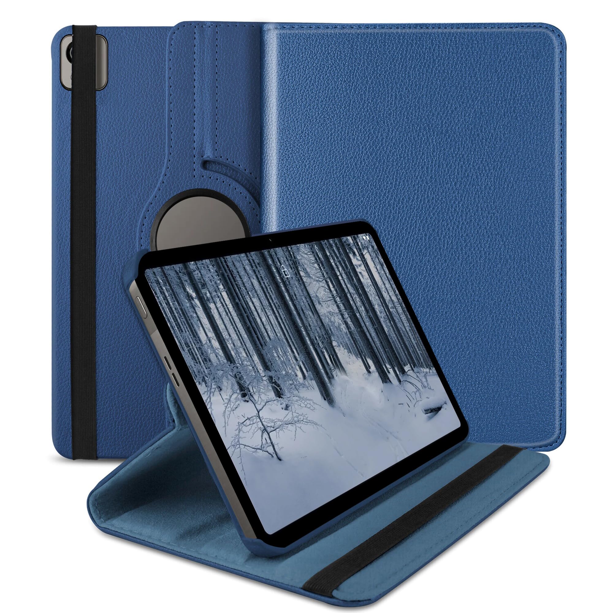 TGK 360 Rotatable Smart Flip Case Cover for Nokia Tab T21 10.36 inch Tablet (Dark Blue) (B0CBQDTQ7N) Amazon Price History, Amazon Price Tracker