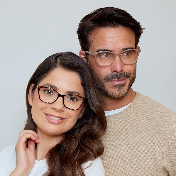 OPULIZE KAT Gafas de Lectura - Pack de 3 - Elegante Montura Ojo de Gato - Malva, Naranja, Topo - Hombres y Mujeres - Bisagras de Muelle - RRR59-5GU - +1.00 - 3