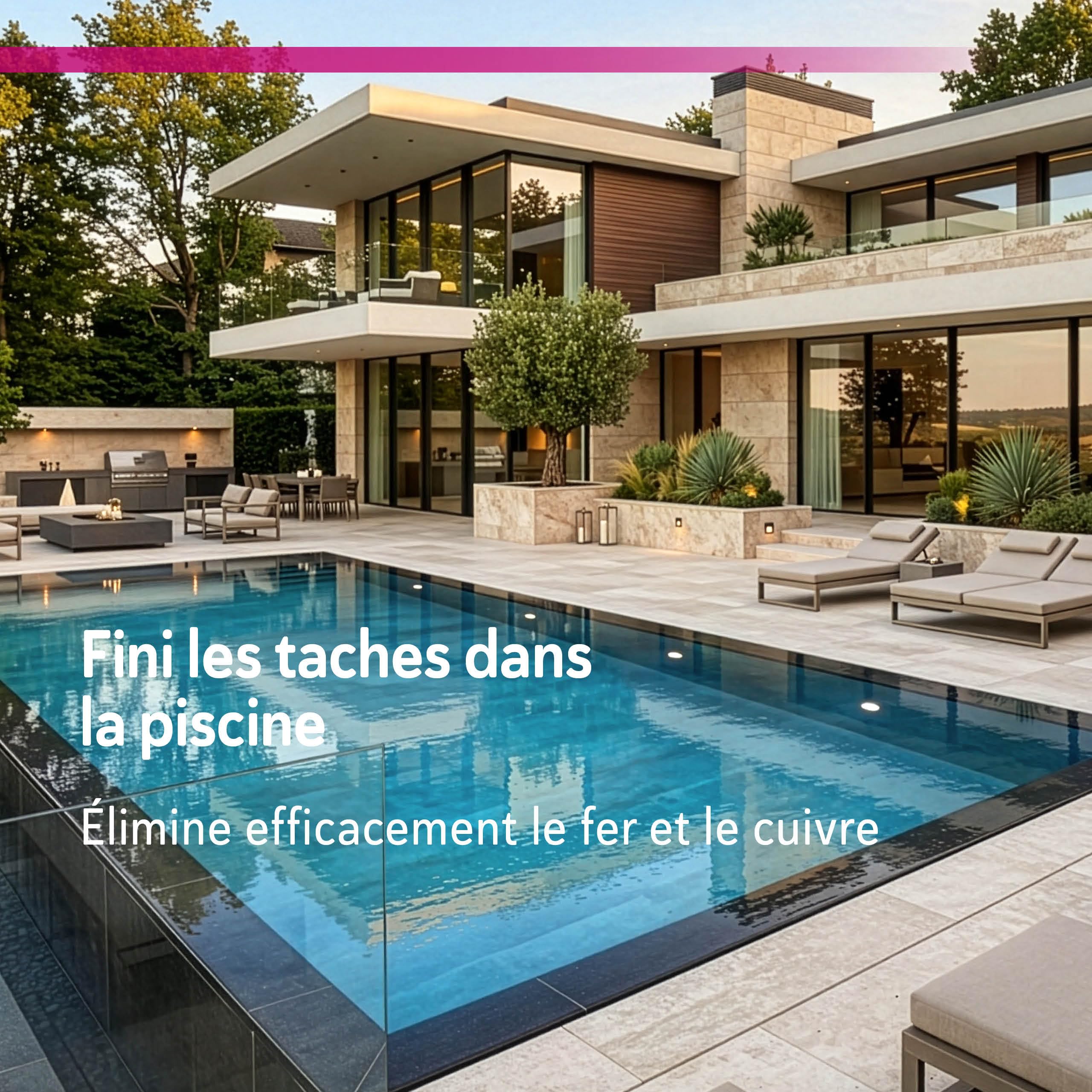 Metall-EX Liquide 5 L – Séquestrant Métaux et Calcaire pour Piscine Privée – Élimine Les Colorations, Troubles et Dépôts de Fer, Cuivre et Calcaire – Traitement Eau Cristalline