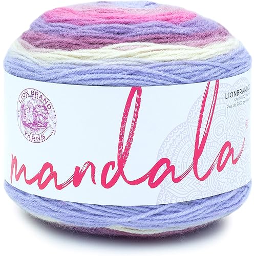 (1 Skein) Lion Brand Yarn Mandala Yarn, Wood Nymph