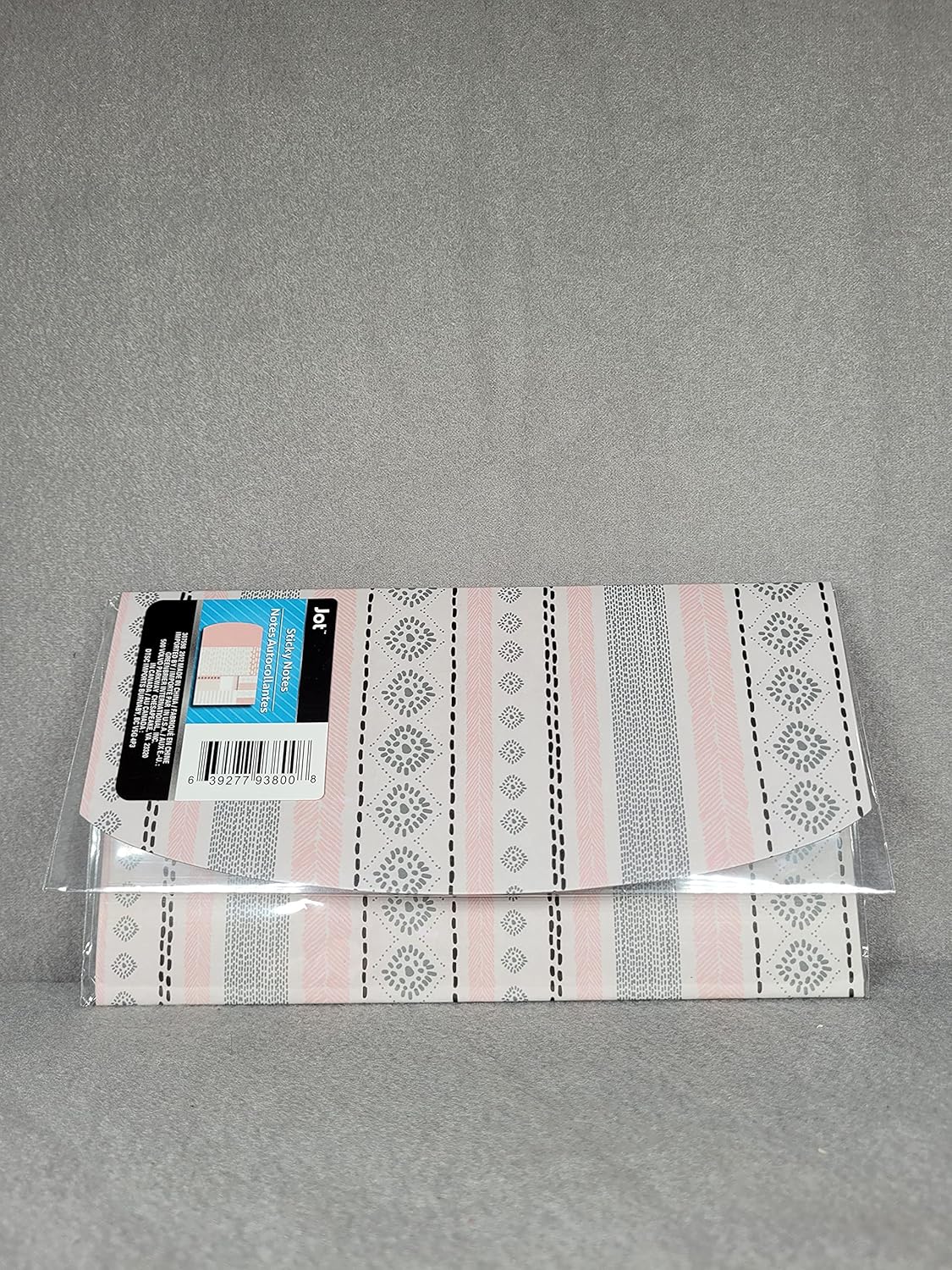 Plants Sticky Notes and Memo Pad Inside a Trifold Booklet, 20 Sheets