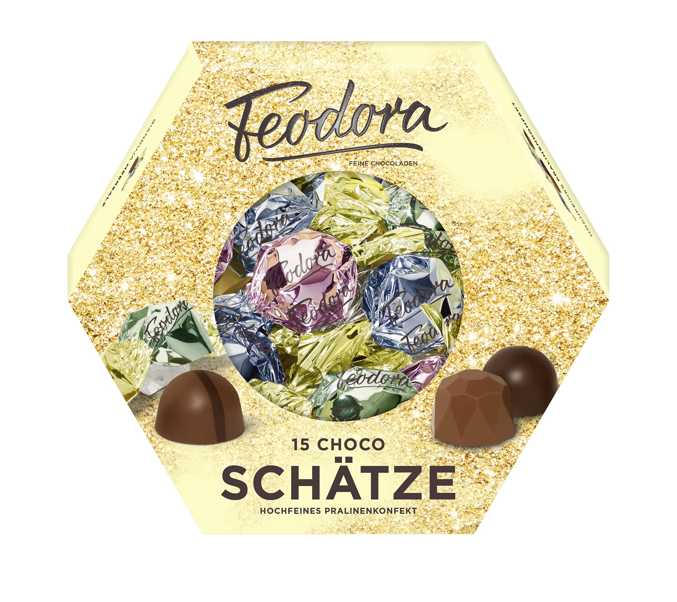 Feodora 15 Assorted Chocolates 165 g / 5.82 oz
