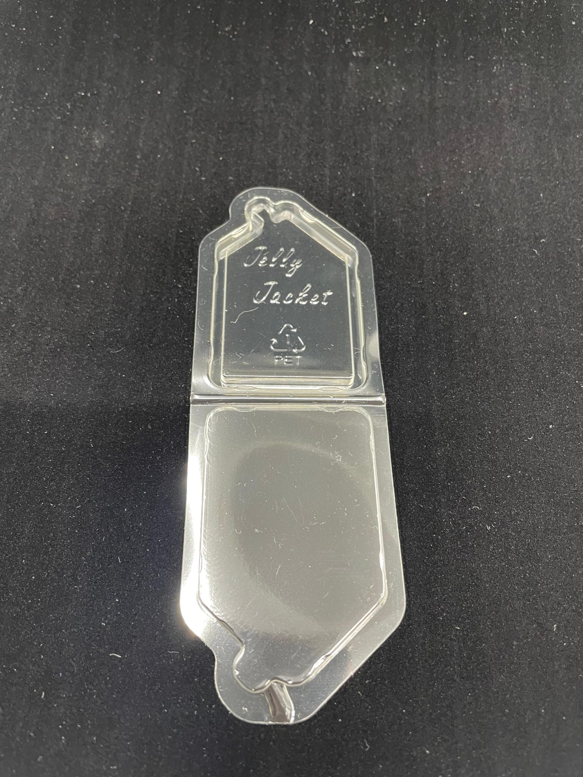 Jelly Jacket Tag Protector for Jellycat 100% Recycled Hard Plastic Shell Cover - 24 Pack, Clear - Image 3