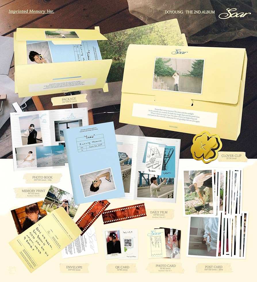 Amazon.com: DOYOUNG NCT127 Soar [Imprinted Memory Ver