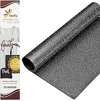 Vista 164 de Firefly Craft - Lámina de vinilo elástico para transferencia de calor, HTV metálico, para planchar para usar con Cricut y Silhouette, para prensa