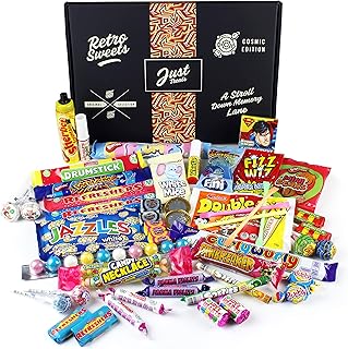 Retro Sweets Gift Box: Just Treats Cosmic Gift Box: Jam Packed with The Retro Sweets