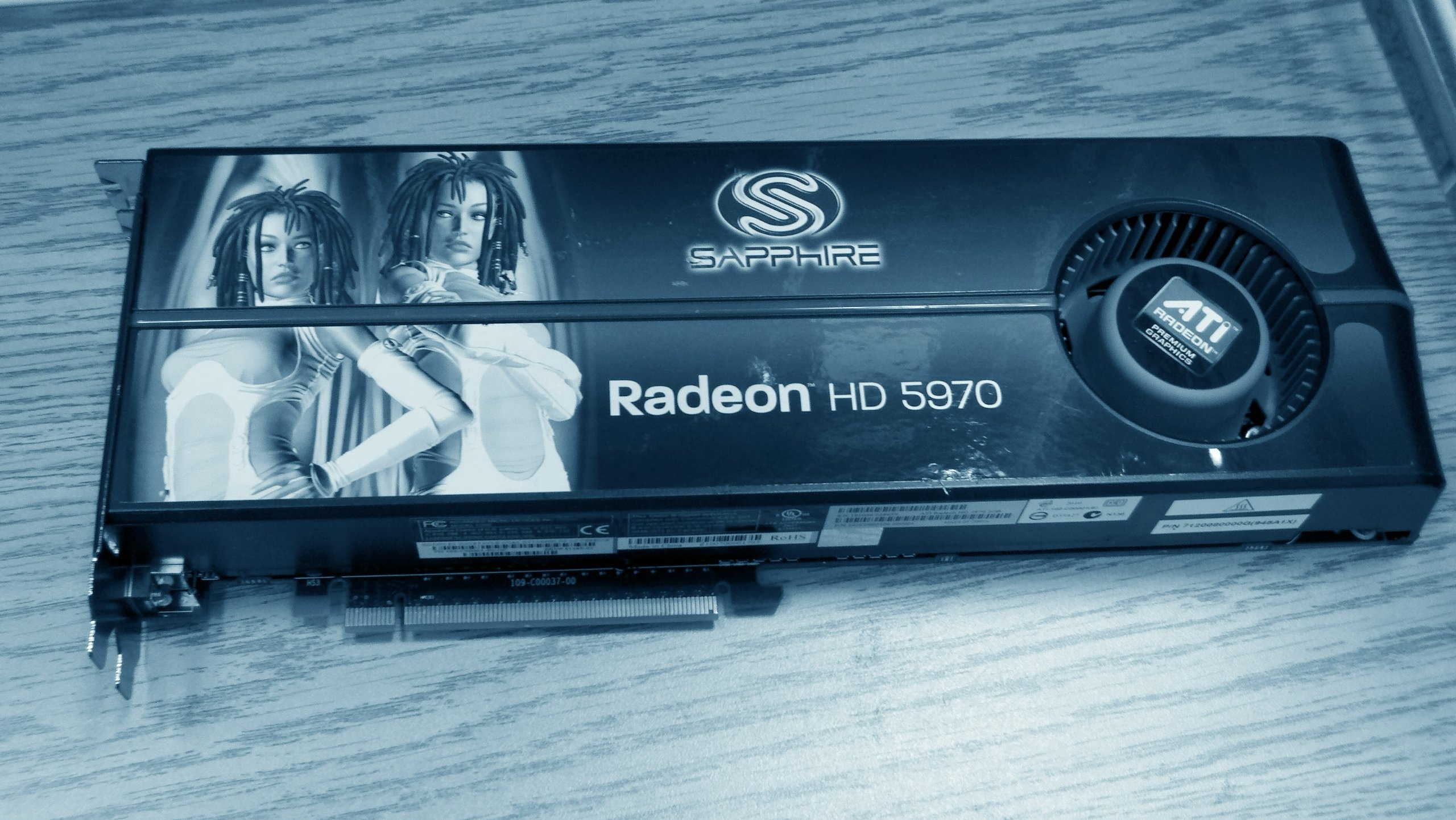 Amazon.com: Sapphire Radeon HD 5970 ATI - Tarjeta de video - 2 GB