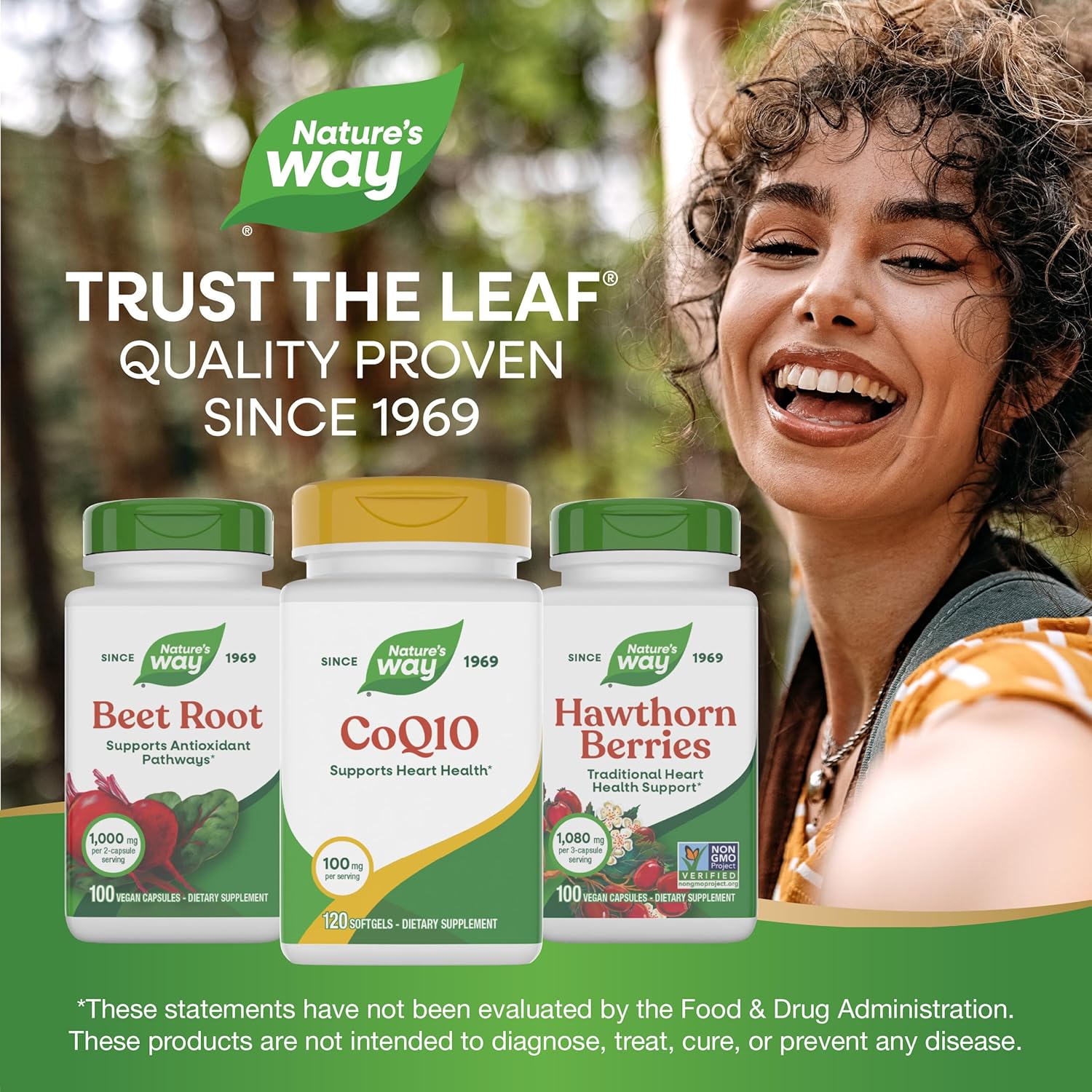 Nature's Way CoQ10 with Ubiquinone, Supports Heart Health*, Supports Cellular Energy Production*, 100 mg per Serving, 120 Softgels (Packaging May Vary) - Image 7