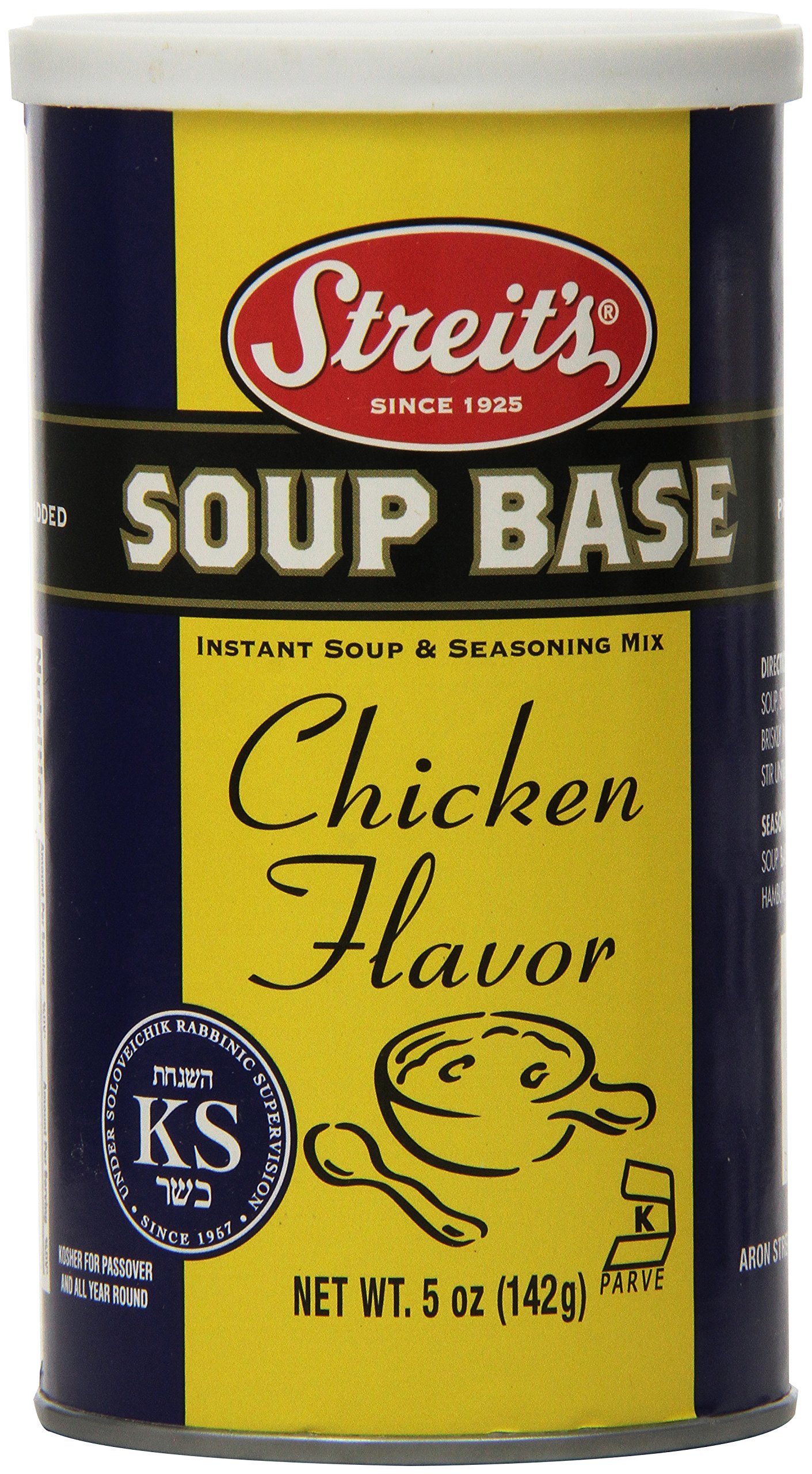Streit's Soup Base Chicken Flavor,5-ounces (Pack of6)