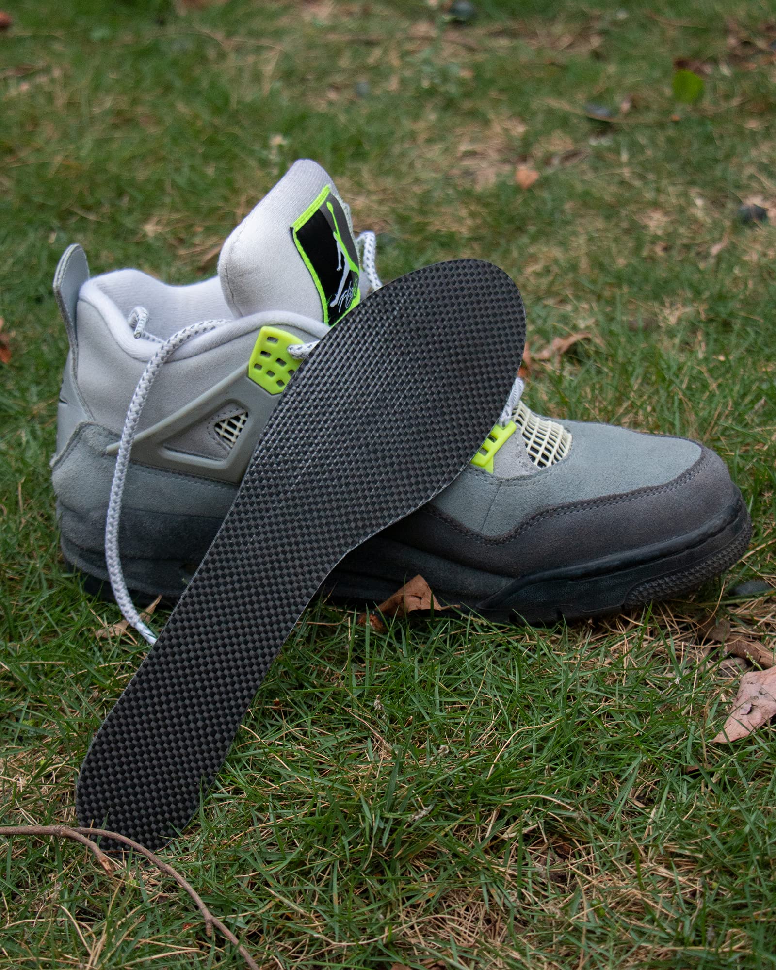 Kohlefaser-Einlegesohle, Kohlefaser-Schuheinlagen für Mann und Frau, Fußball, Wandern, Sport, orthopädische Schuhverstärkungseinlage für Fußarthritis, Hallux Rigidus Mortons Toe.., 260mm, Men's 8,