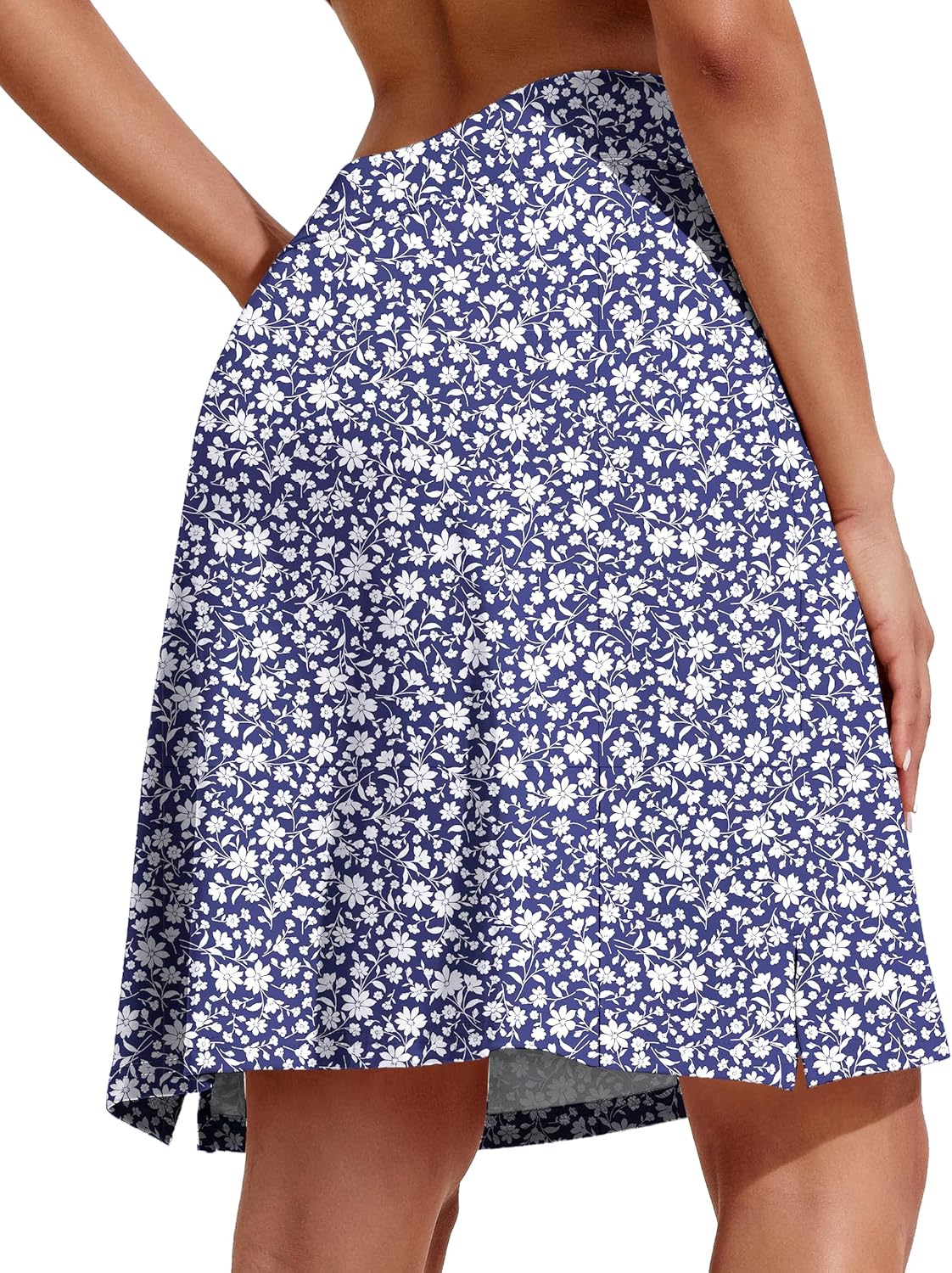 COOrun Women's 20" Knee Length Skorts Skirts Athletic Tennis Skorts Long Golf Skirt with Pockets Modest Skirts - Image 2