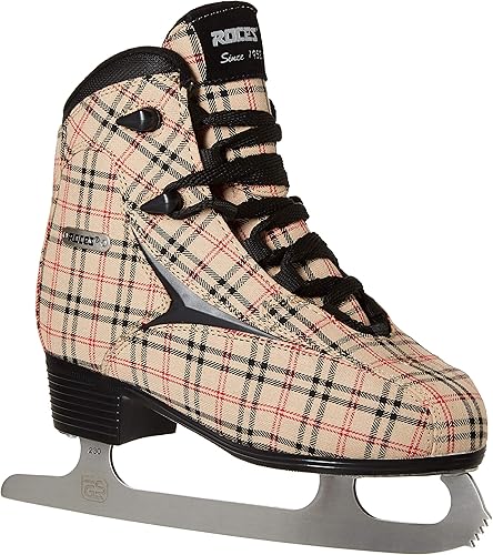 Miniatura 7 de Roces Wooly Fleur De Lis Ice Skate Superior Italian Navy 450694 0002 Cuadros Negro/Blanco/Plata,Negro (Sand/Black),Blanco, blanco y