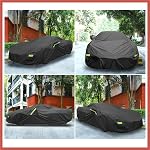 ACROPIX Waterproof Car Cover for Chevrolet Corvette C4 C5 C6 C7 1984-2019 210D Outdoor Full Car Cover All Weather Windproof Sun Rain Protection with Door Zipper Car Parts