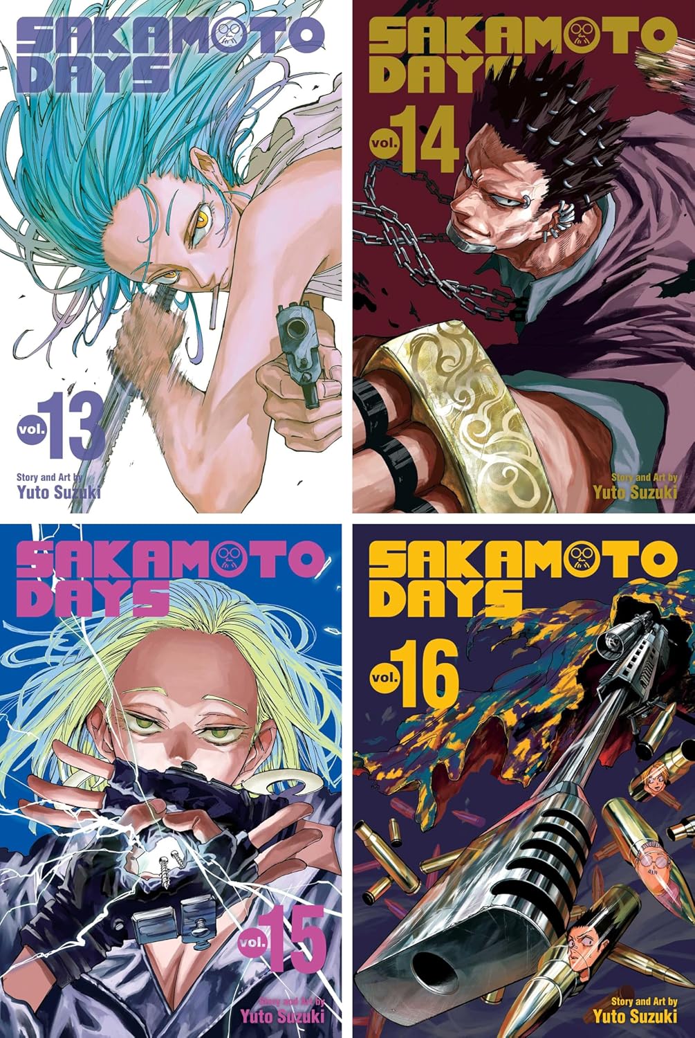 Sakamoto Days (Vol. 1-21) Complete Manga Series Collection | 21 Books Set by Yuto Suzuki