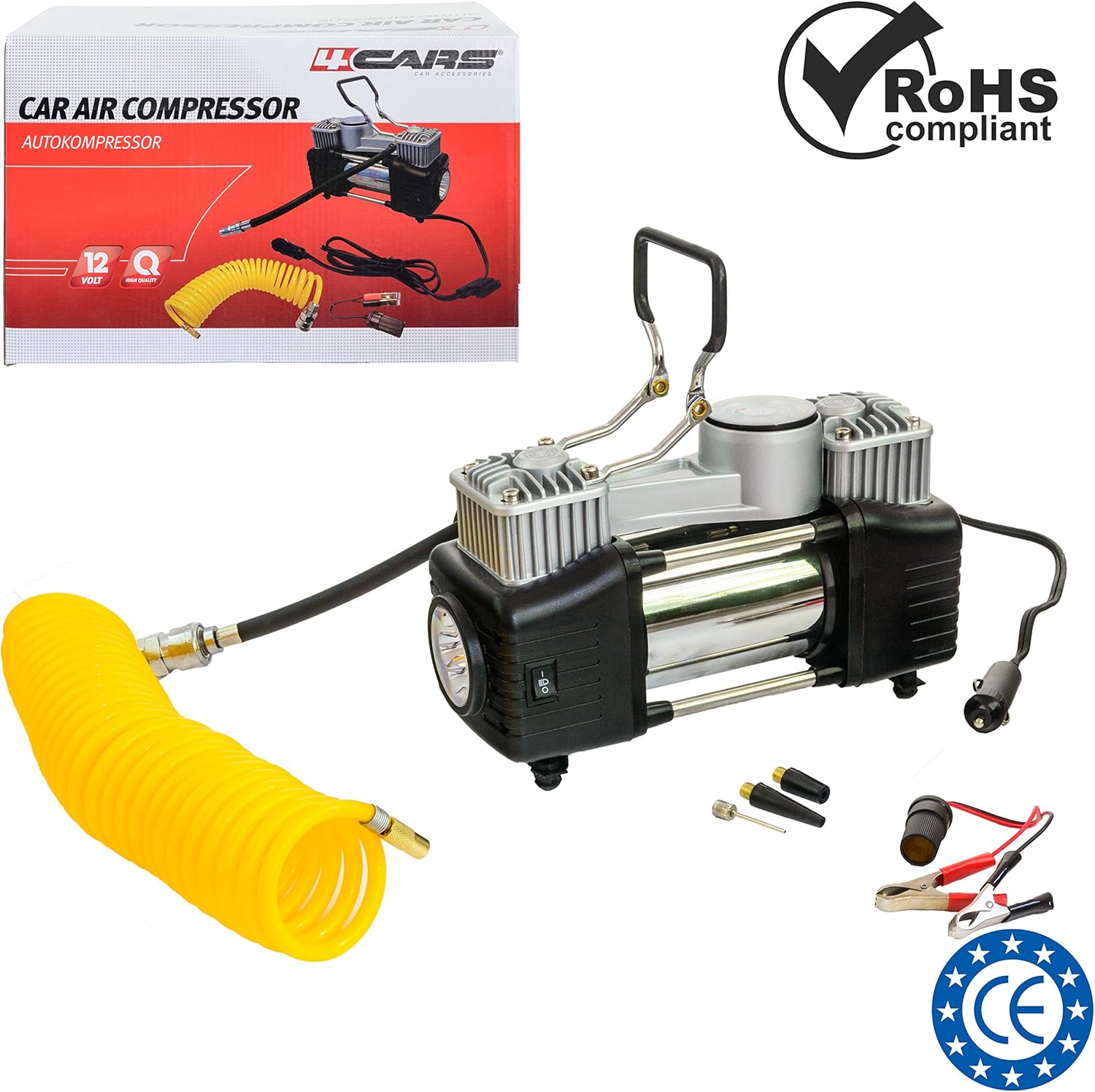 compressore d'aria con manometri