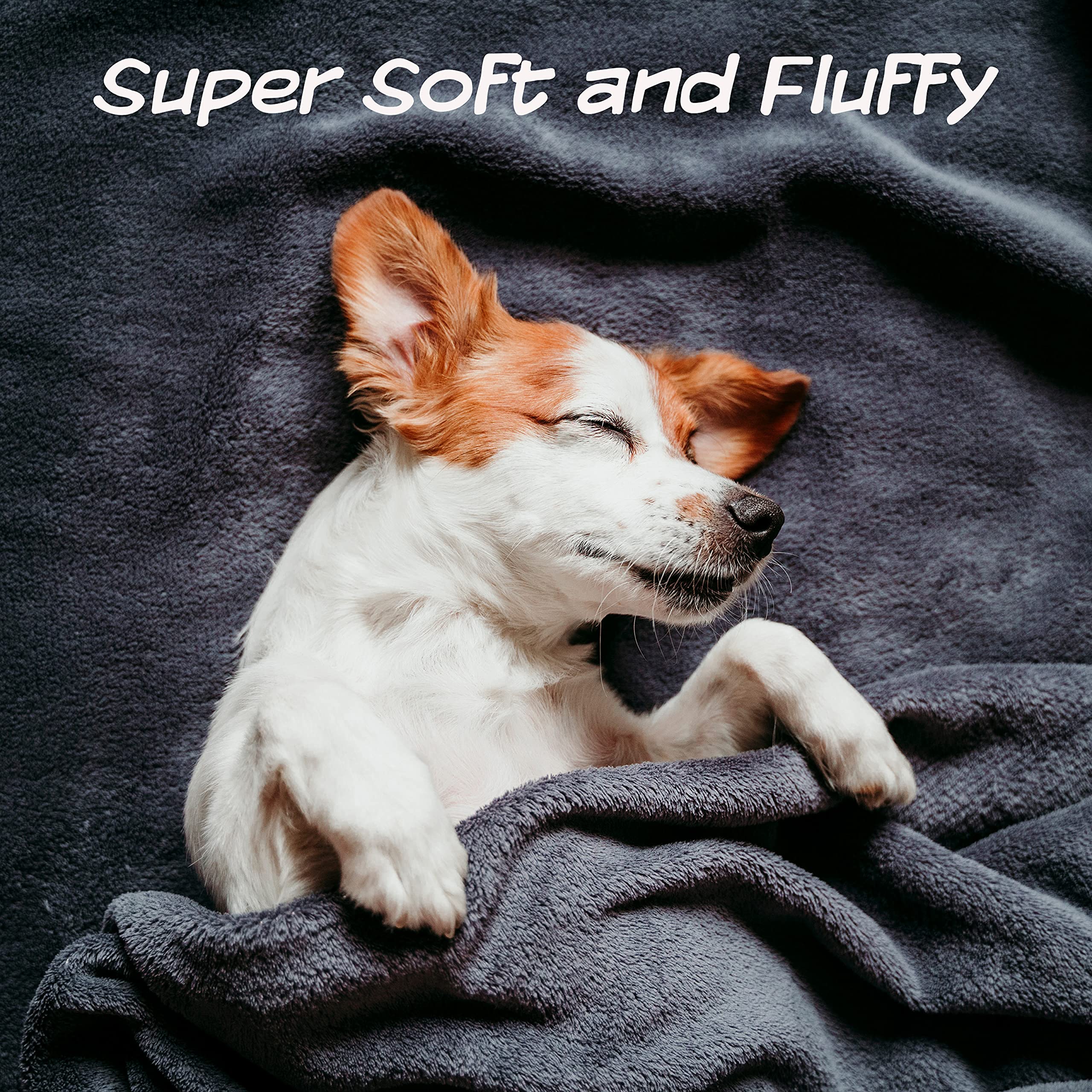 PETMAKER Manta para mascotas – Manta reversible impermeable a cuadros que protege el sofá, el coche y la cama de derrames, manchas o pelaje – Mantas para perros y gatos (gris), grande