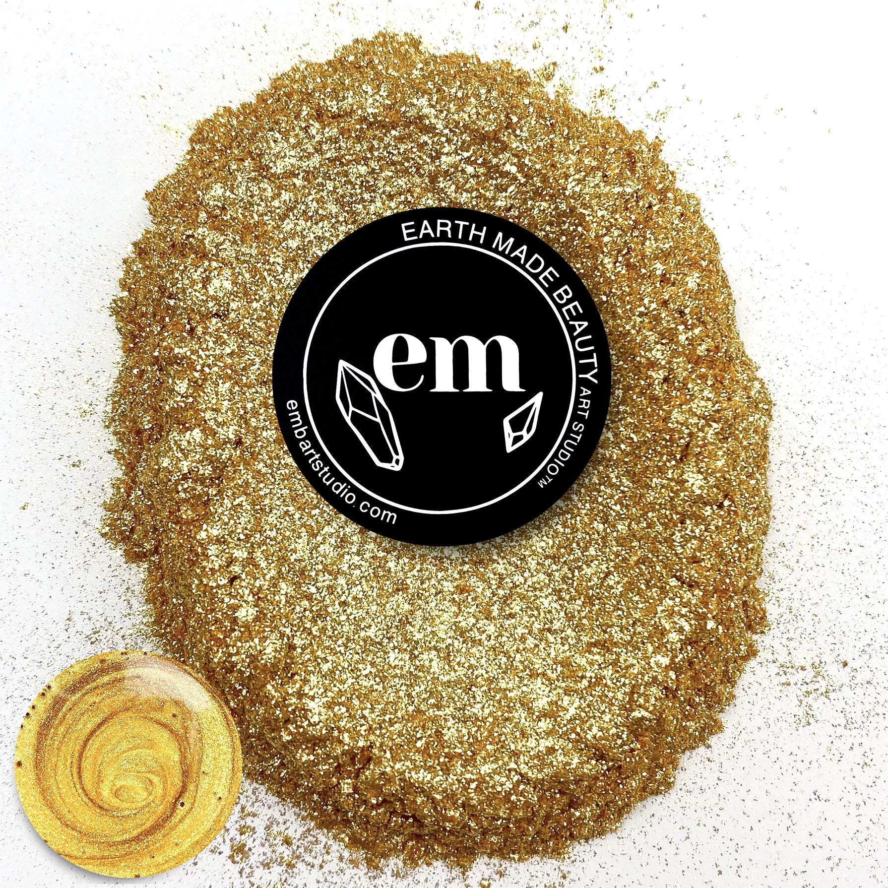 Buy Earth Made Beauty Gold Royalty epoxy Resin Pigment Powder 50