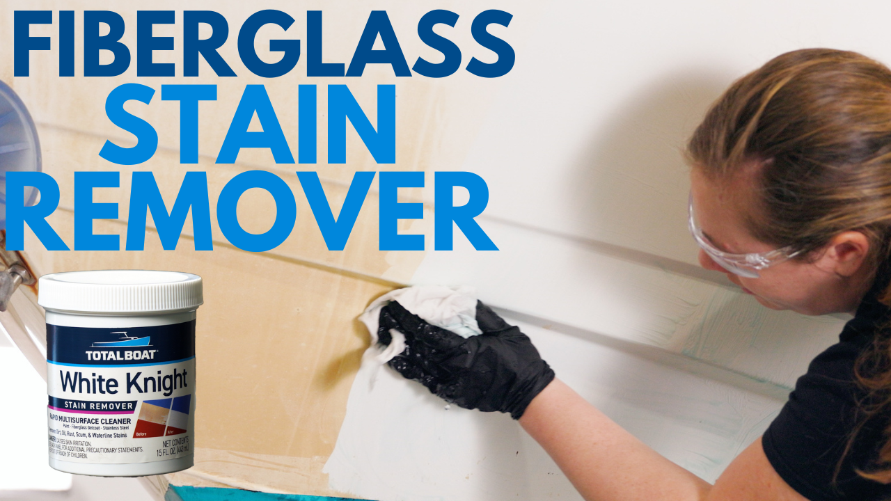 Amazon.com: TotalBoat White Knight Fiberglass Stain Remover (15 Ounce) :  Sports & Outdoors