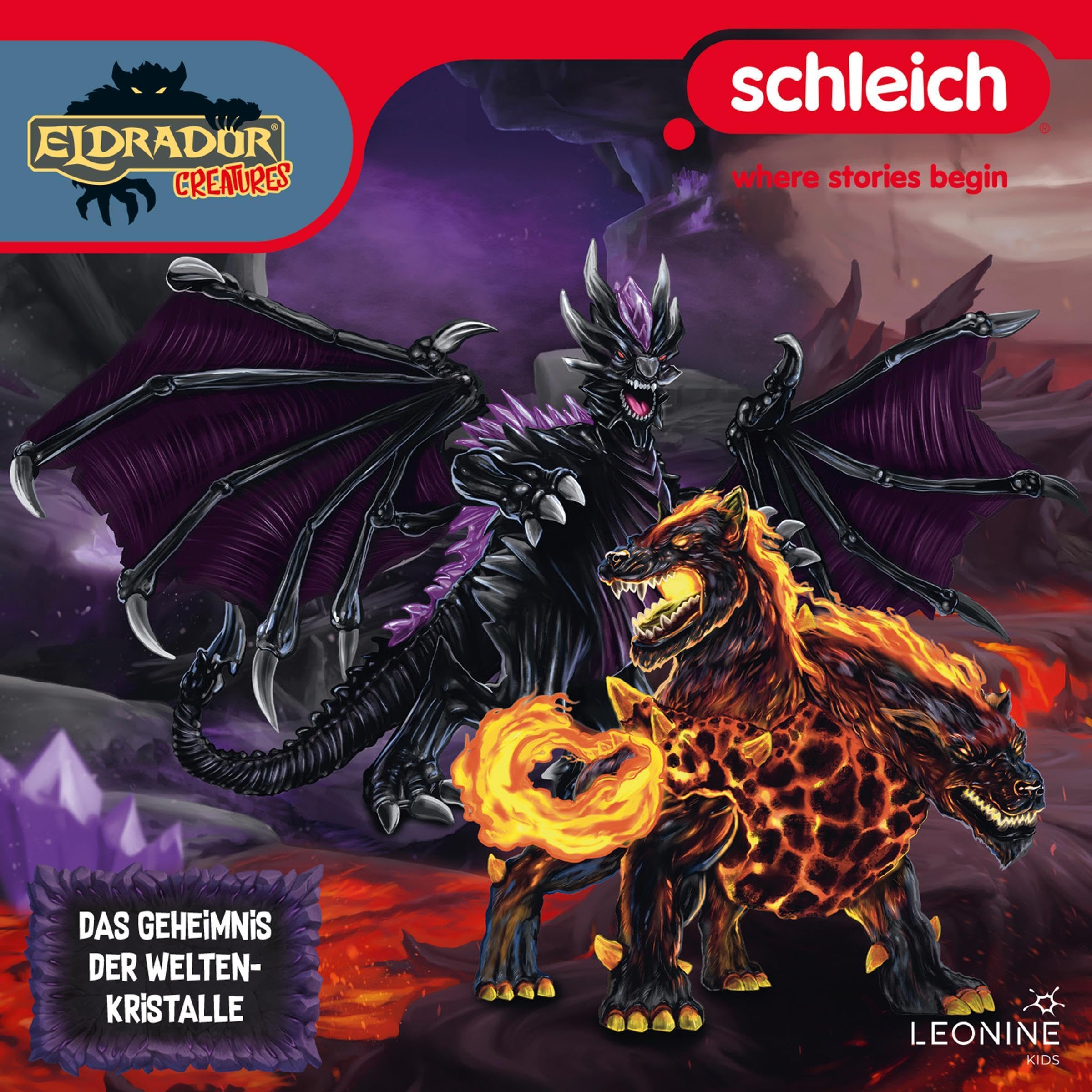 Cover art for Das Geheimnis der Weltenkristalle