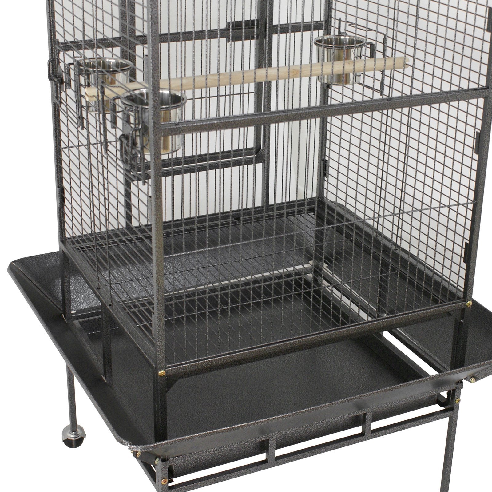 SUPER DEAL PRO 68’’ 2in1 Large Bird Cage with Rolling Stand Parrot