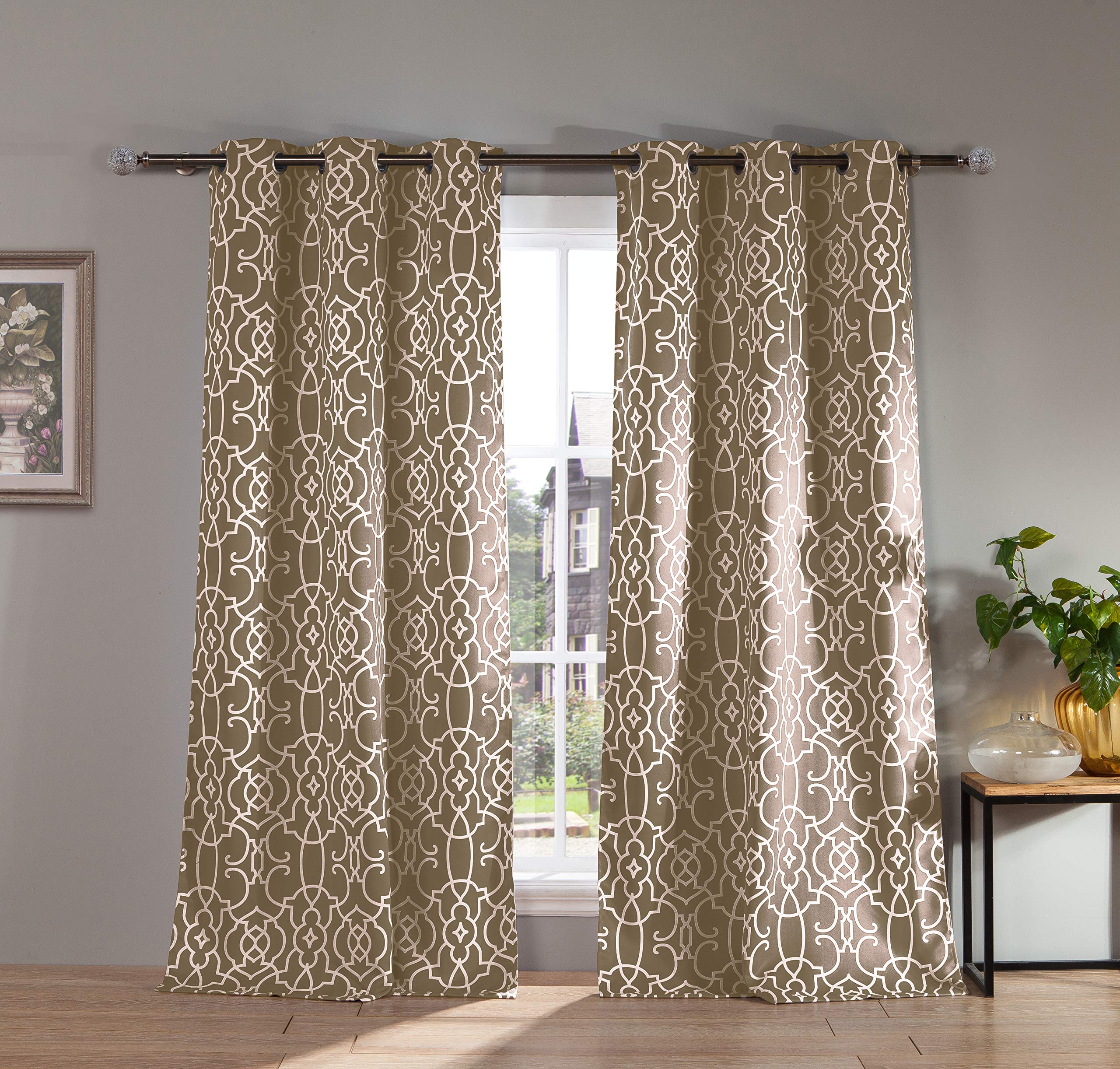 Lala + BashKit Blackout Curtains, Taupe