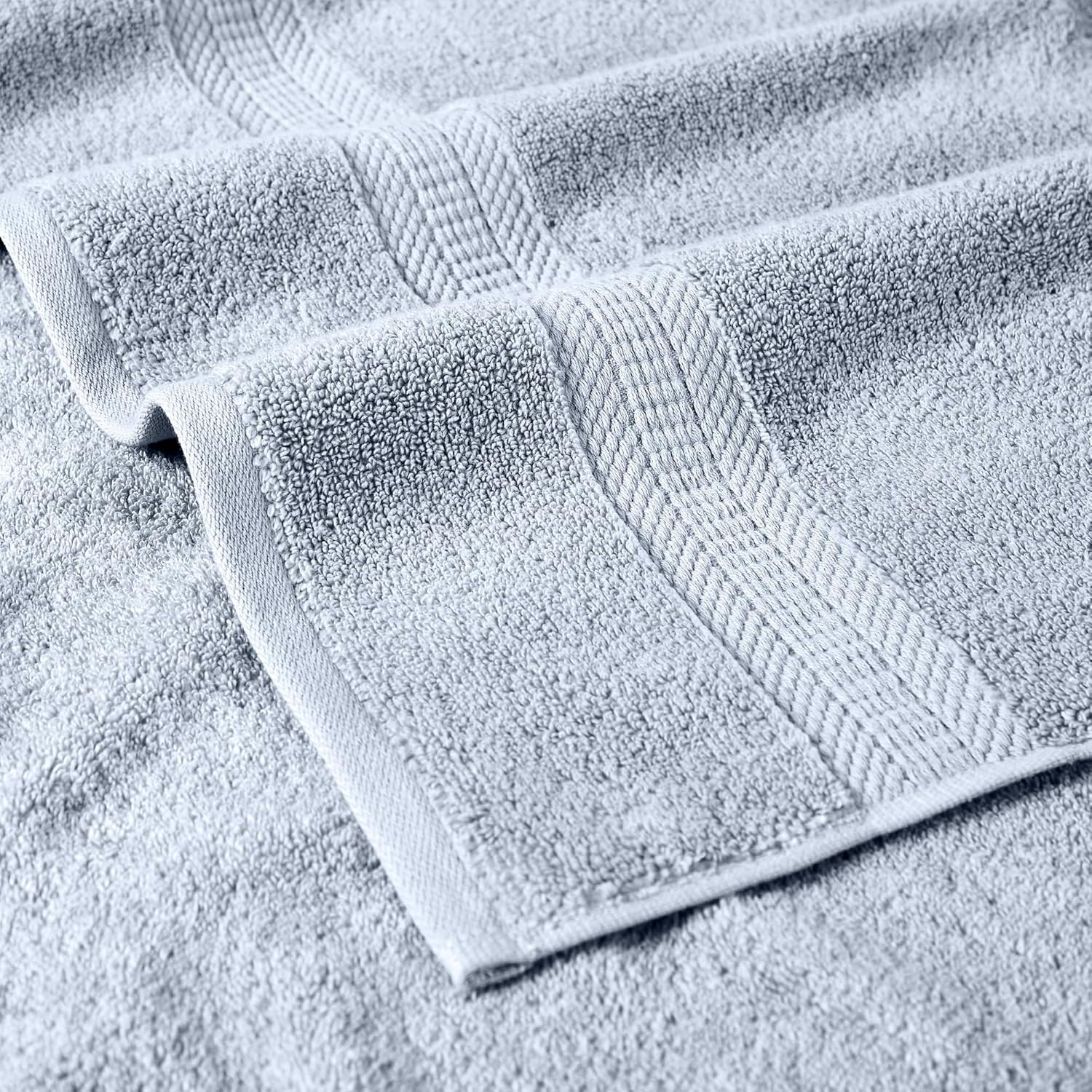 Modern Threads 6-Piece Rayon from Bamboo & Cotton Blend Towel Set - Ultra Soft & Absorbent, Dawn - Image 3