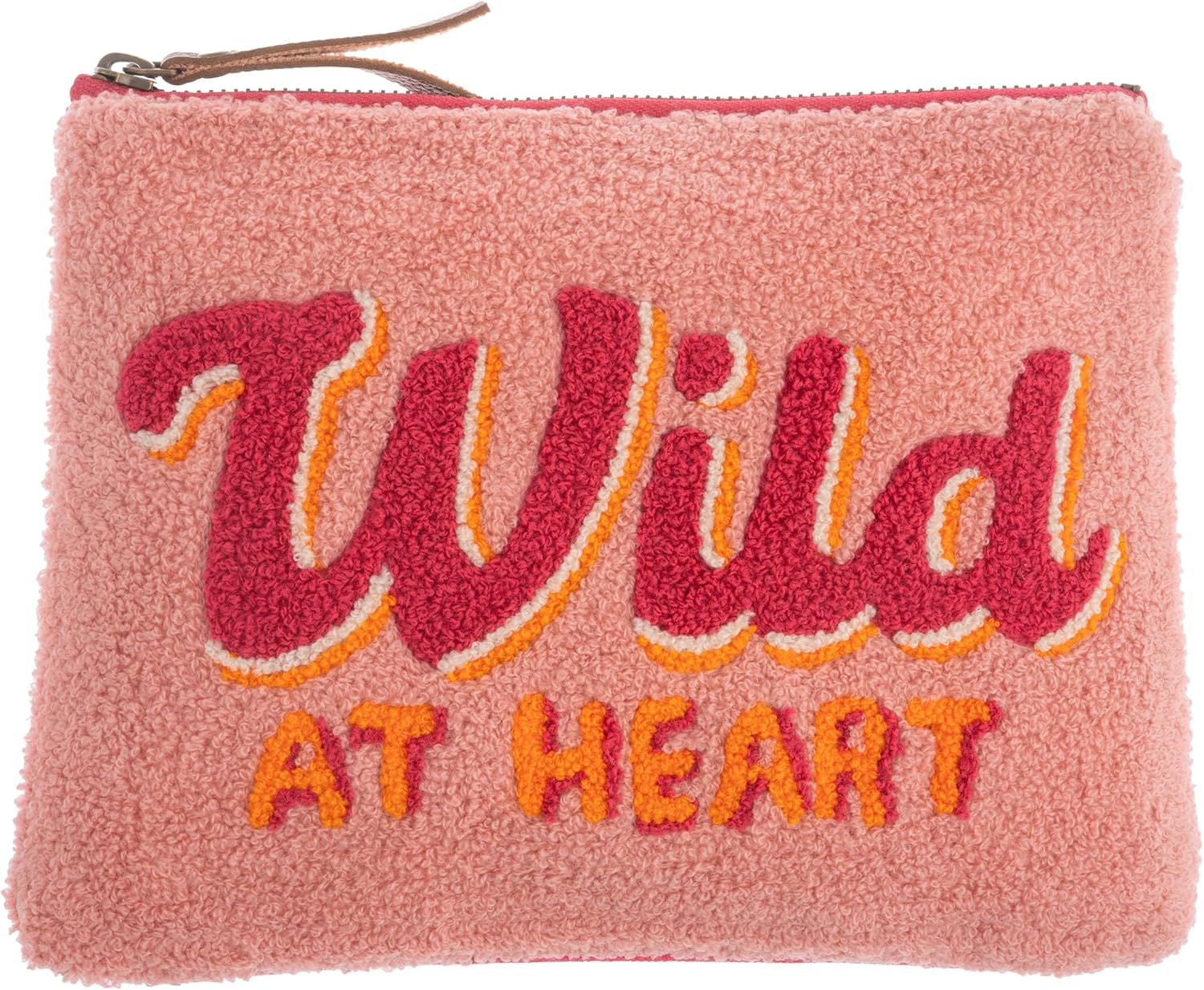 Karma Wild at Heart Embroidered Carry All, Travel Makeup Bag, Toiletry Bag for Women, Organization Bag