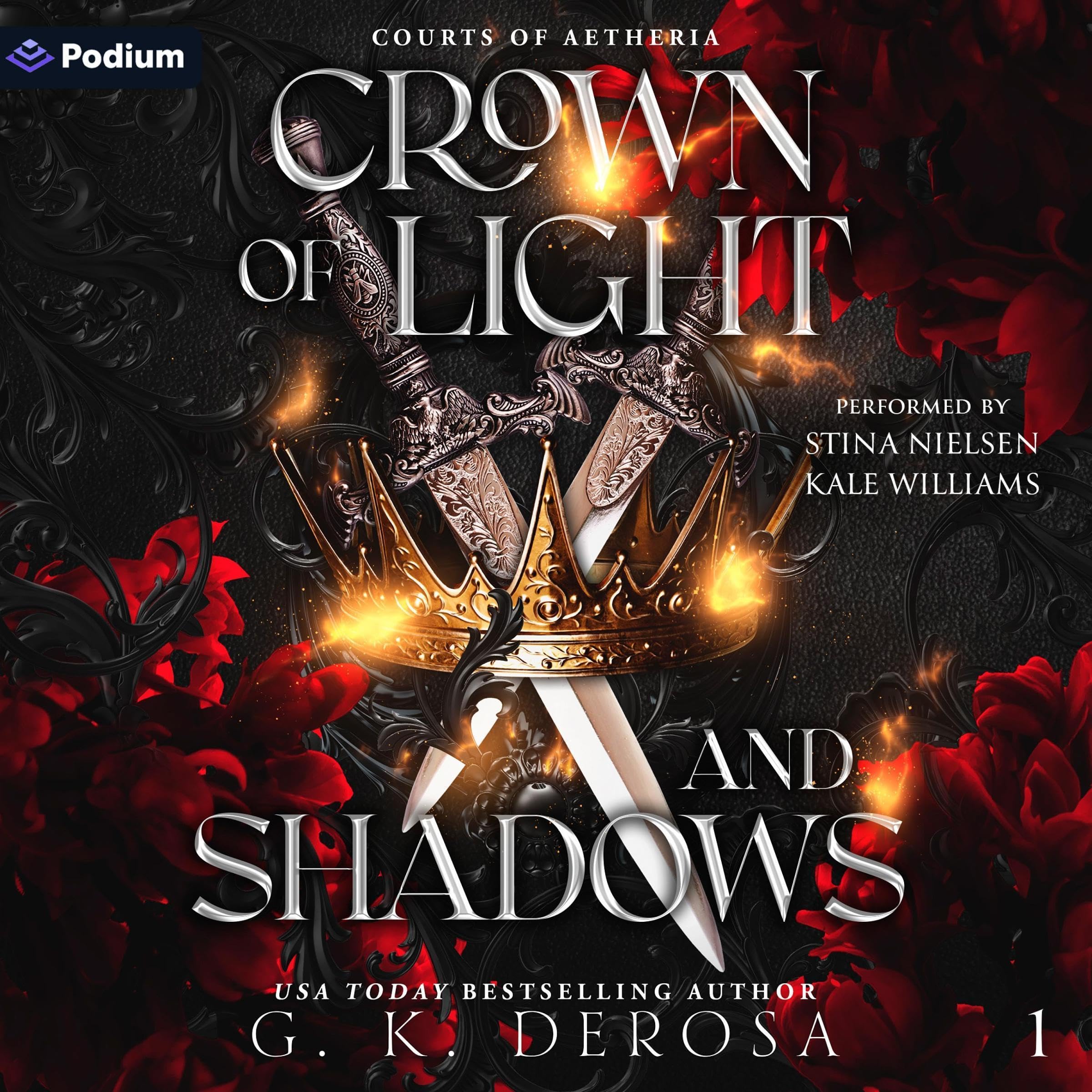 Cover art for Crown of Light and Shadows