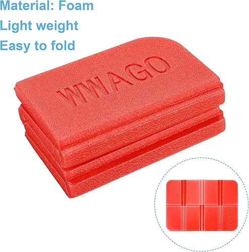 Miniatura 5 de PATIKIL Almohadilla de espuma para camping, ligera y plegable para senderismo, mochileros, actividades al aire libre