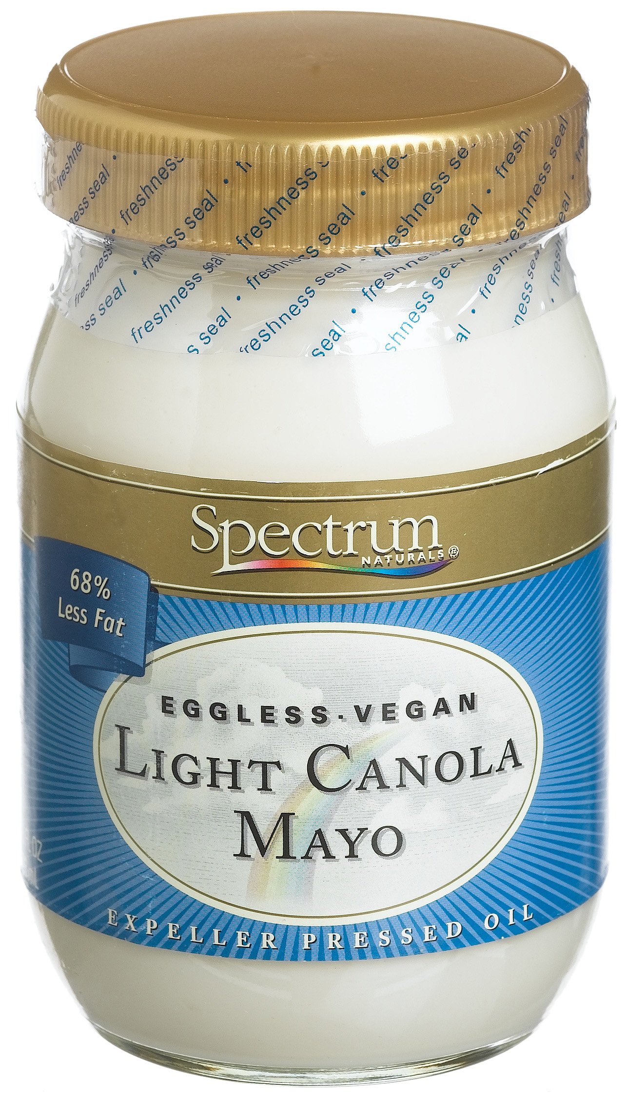 Spectrum Mayonnaise, Canola Lite, Low Fat, 16 oz