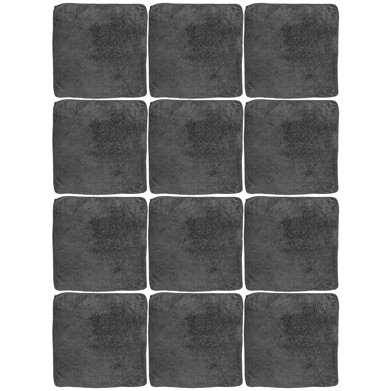 Paños de Microfibra Absorbentes para Limpieza Diseño Multiusos y Paquete de 12 Piezas Reutilizables para Cocina y Vehículo