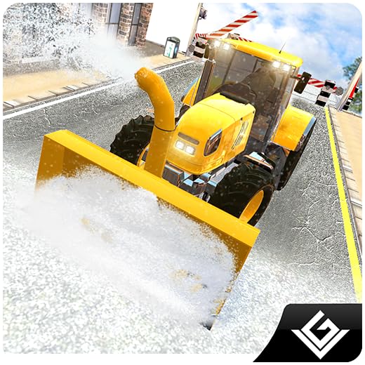 Winter Truck Driver Snow Plow Machine Driving 3D Simulator Game 2023 : Heavy Snow Excavator Crane Operator Adventure Games For Kids