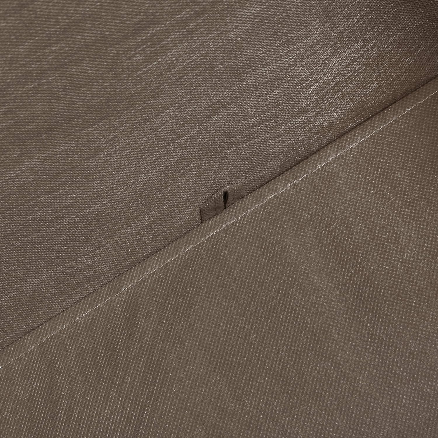 Amazon Basics Collapsible Cube Storage Organizer Bins, 6-Pack, 10.5 x 10.5 x 11 inches, Taupe - Image 4