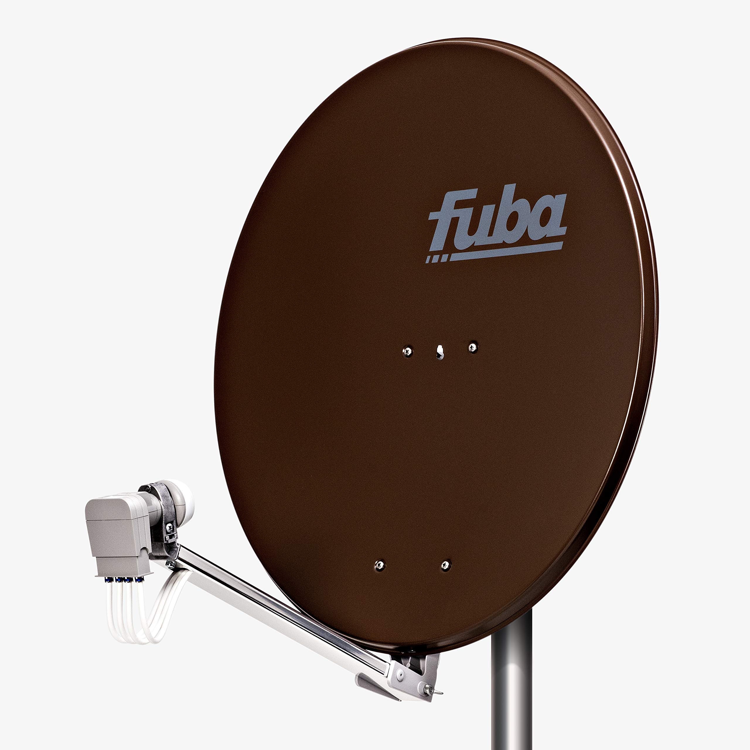 Fuba DAL 800 B Aluminium Satellitenschüssel 80cm braun Sat-Antenne