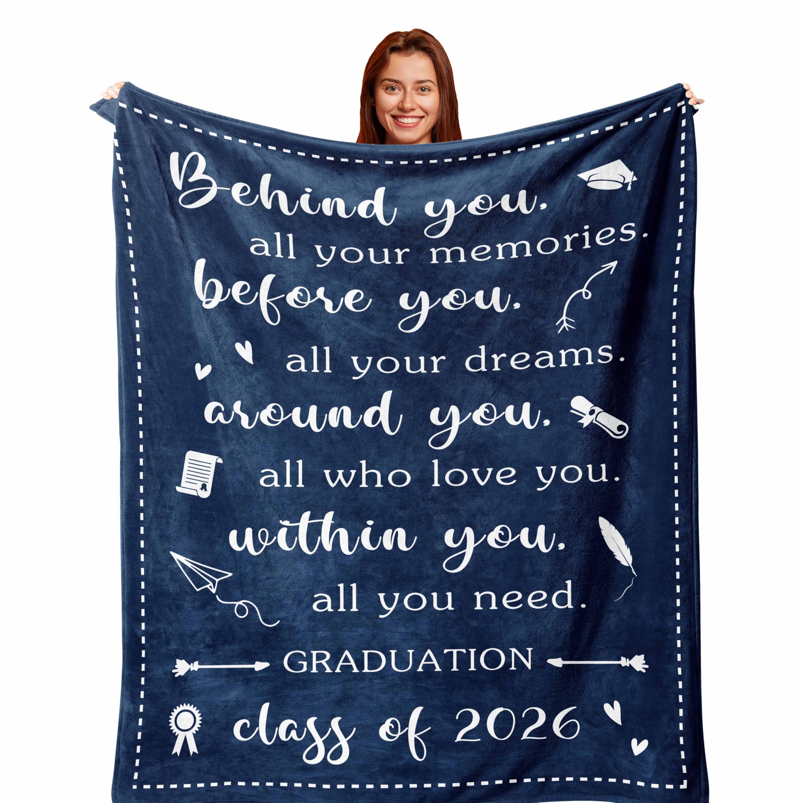 Zolumy Cool Graduation Gifts for Her/Him 2026 - Best Gifts for High School Seniors, 2026 PHD/College/Masters Degree Graduation Gift - Grad Congrats