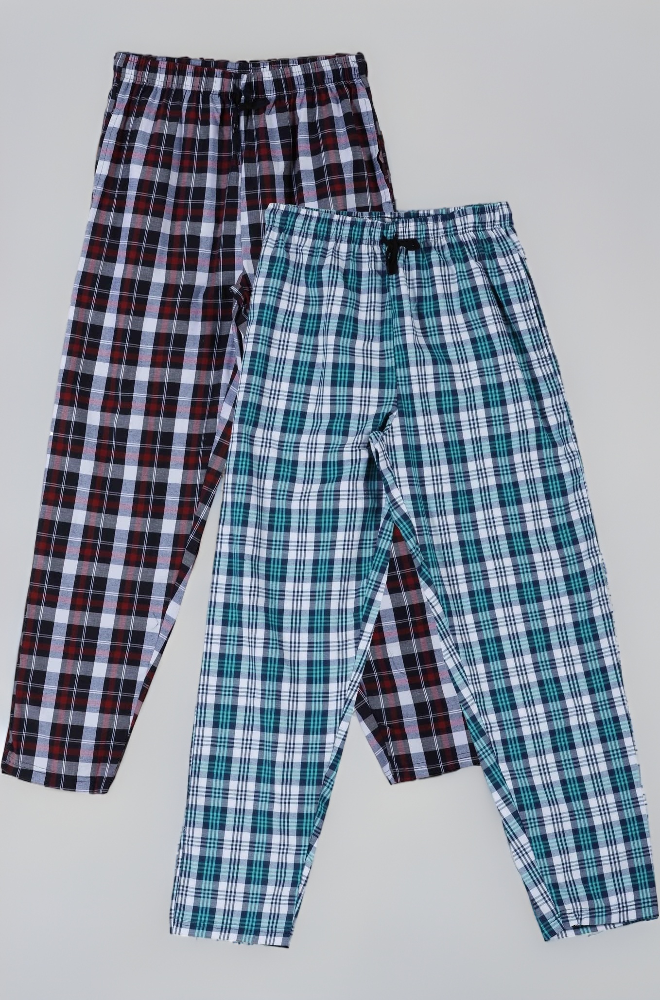 Maxis Men's Cotton Checkered Pyjama Bottom Pack of 2