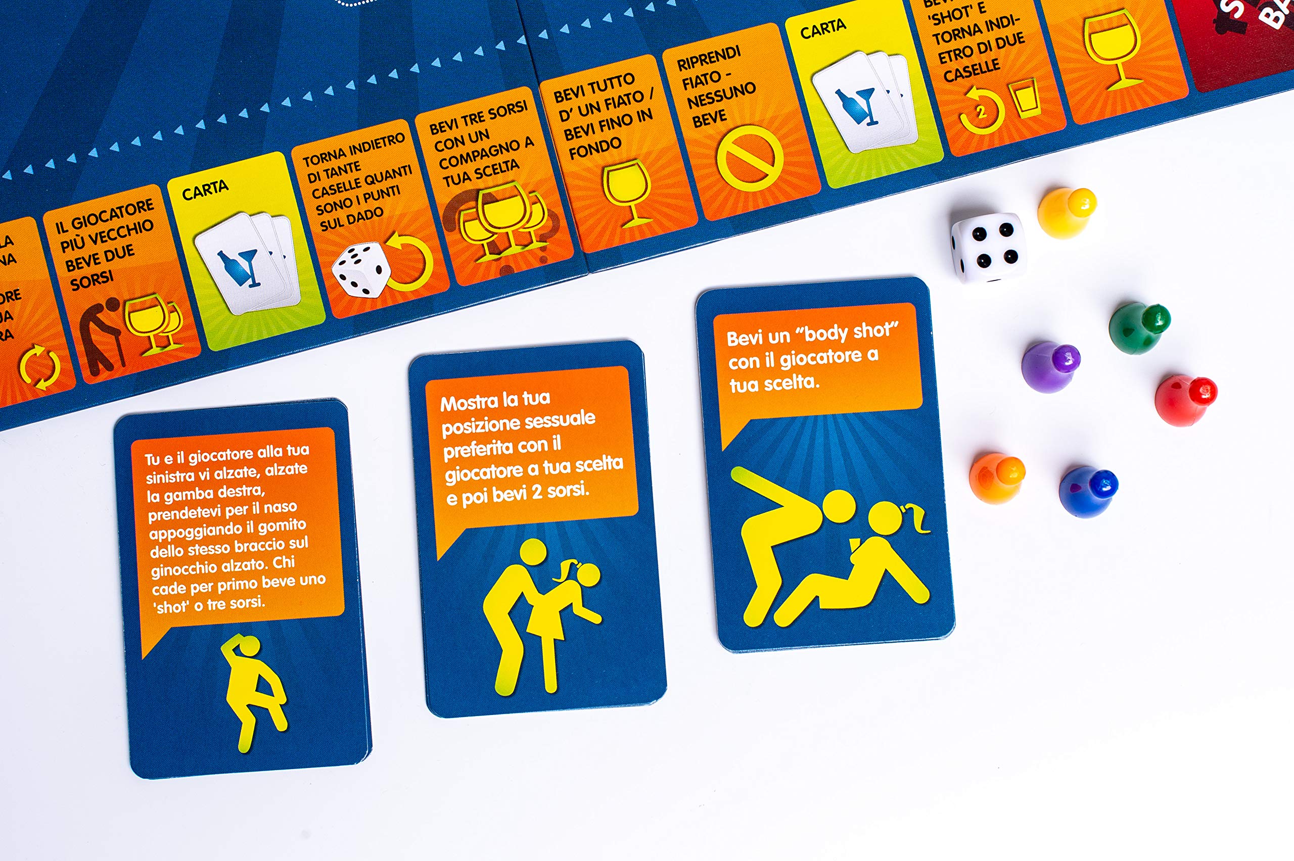 Asmodee, Drinkopoly, Gioco da Tavolo, Party Game per Adulti, 1+ Giocatori, 18+ Anni, Edizione in Italiano