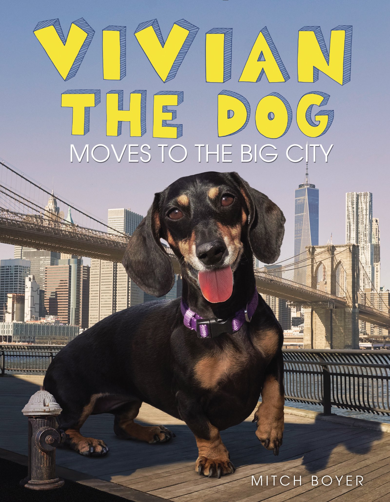 Vivian the Dog Moves to the Big City: A Playful Photographic Story About a Giant Wiener Dog for Kids (Ages 4-8)