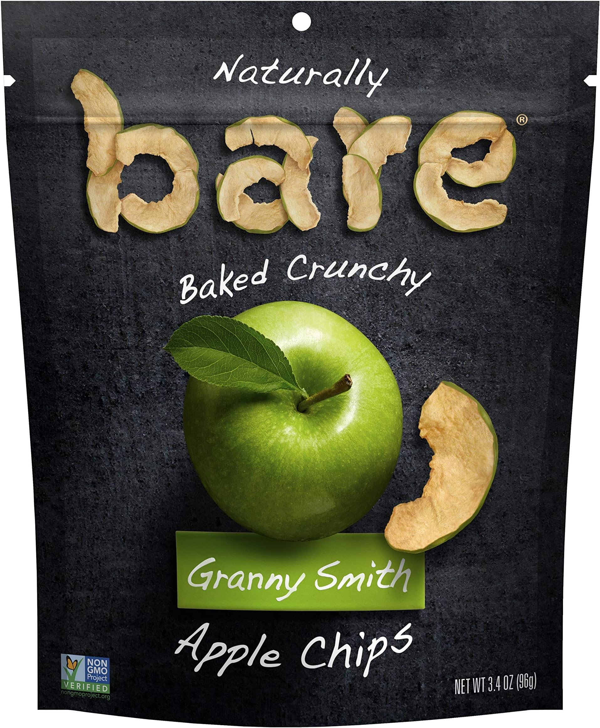 bare Snacks Apple Chips, Granny Smith, 3.2oz bag