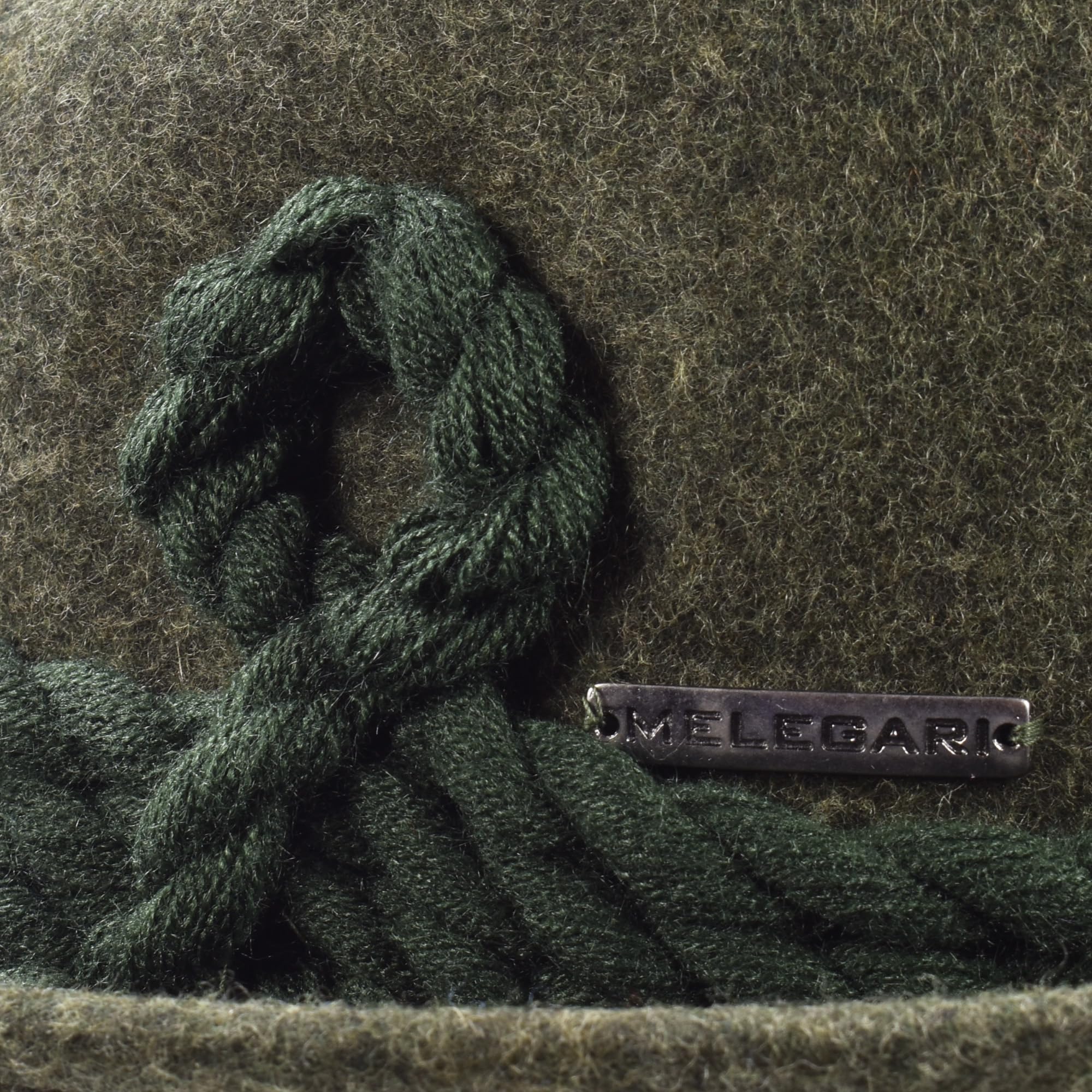 Melegari Cappello Tirolese da Montagna | Dreispitz Artavaggio | Cappello da Pastore | Contadino e Cacciatore | Loden Hut | Cappello Tradizionale da alpeggio
