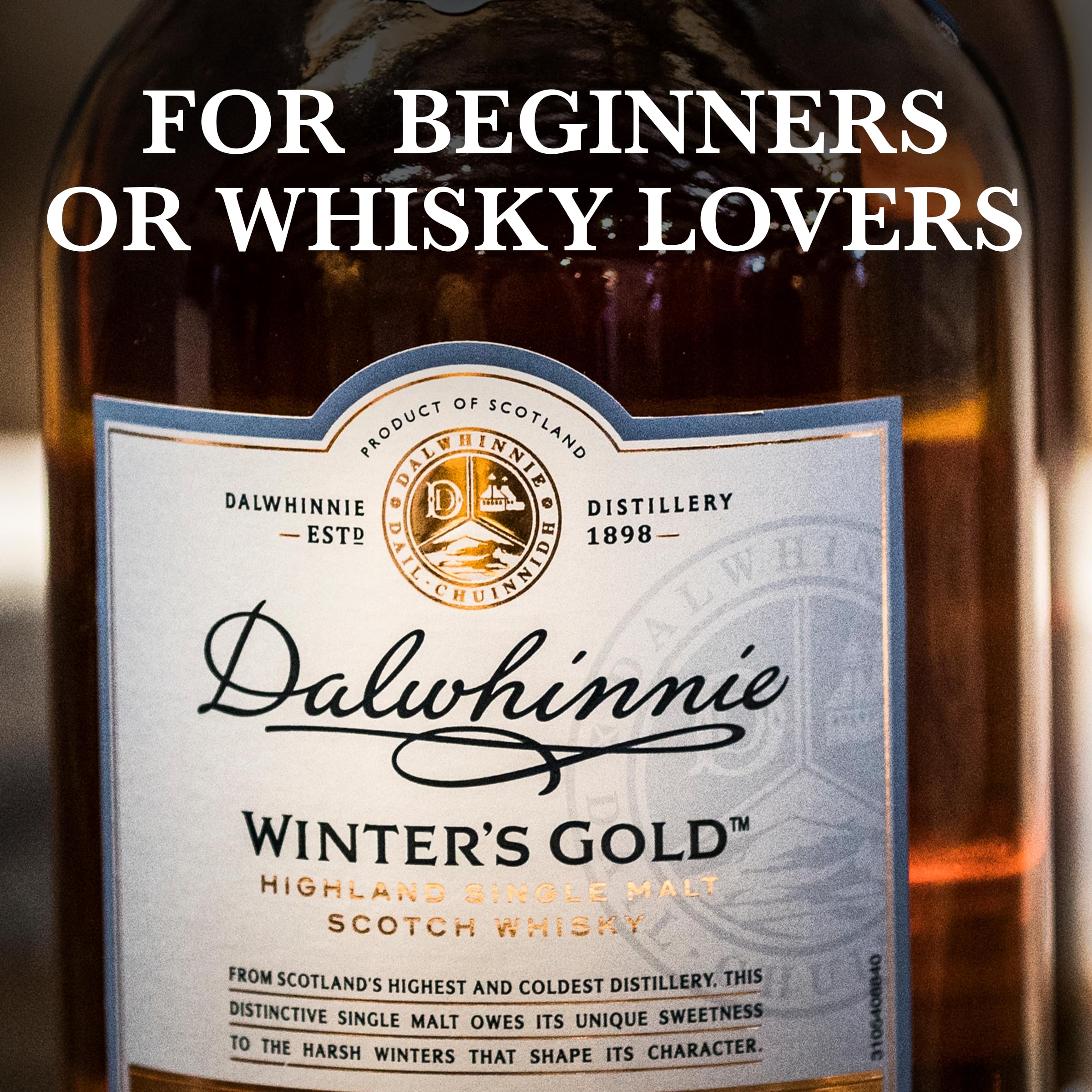 Dalwhinnie Winter's Gold Whisky Single Malt 43% 70cl sous étui