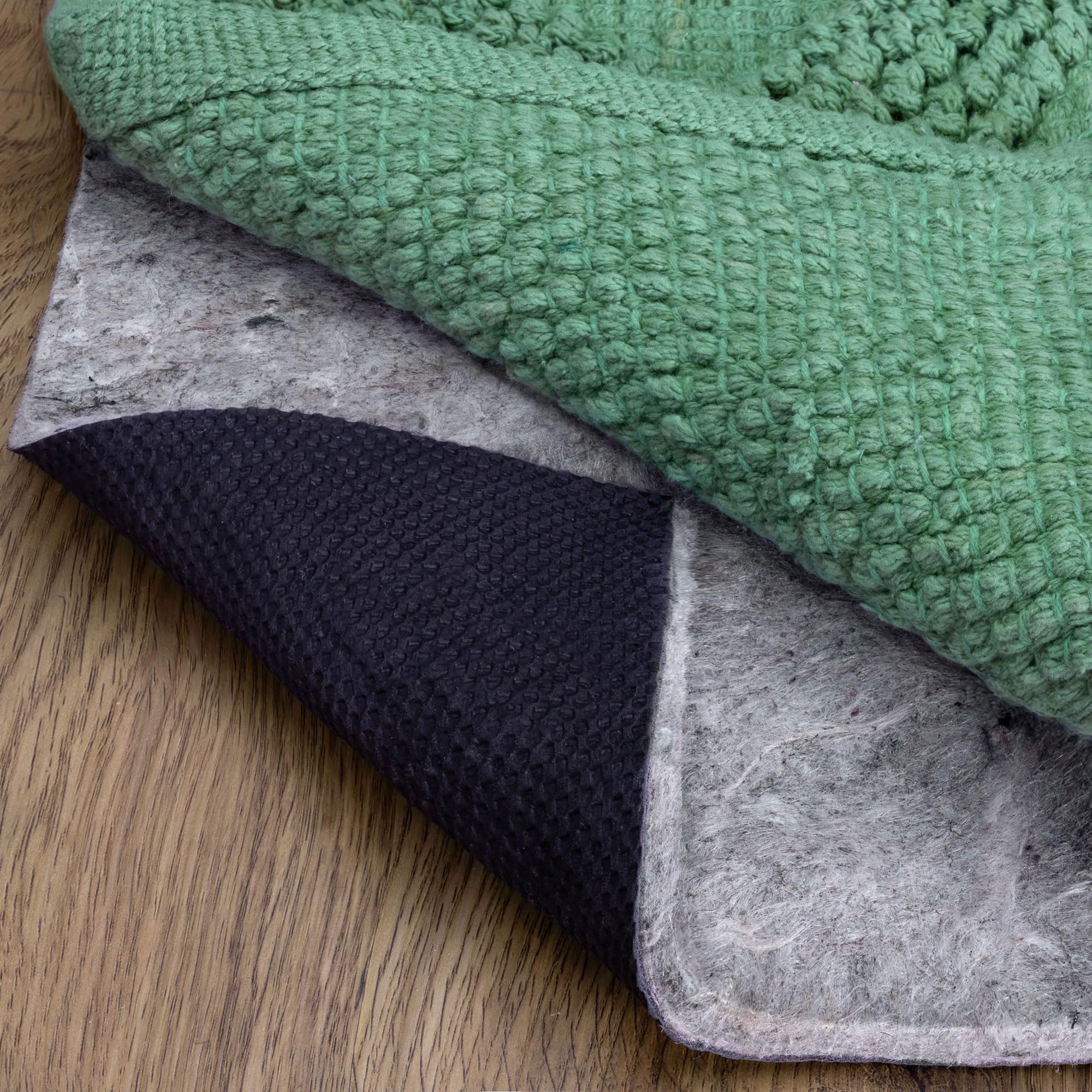 GATORGRIP Non-Slip Rug Pad, 9x12, 0.38 inch, Extra Felt Cushion with Real Rubber Backing, Made in The USA, Great for Wood, Stone, Porcelain and