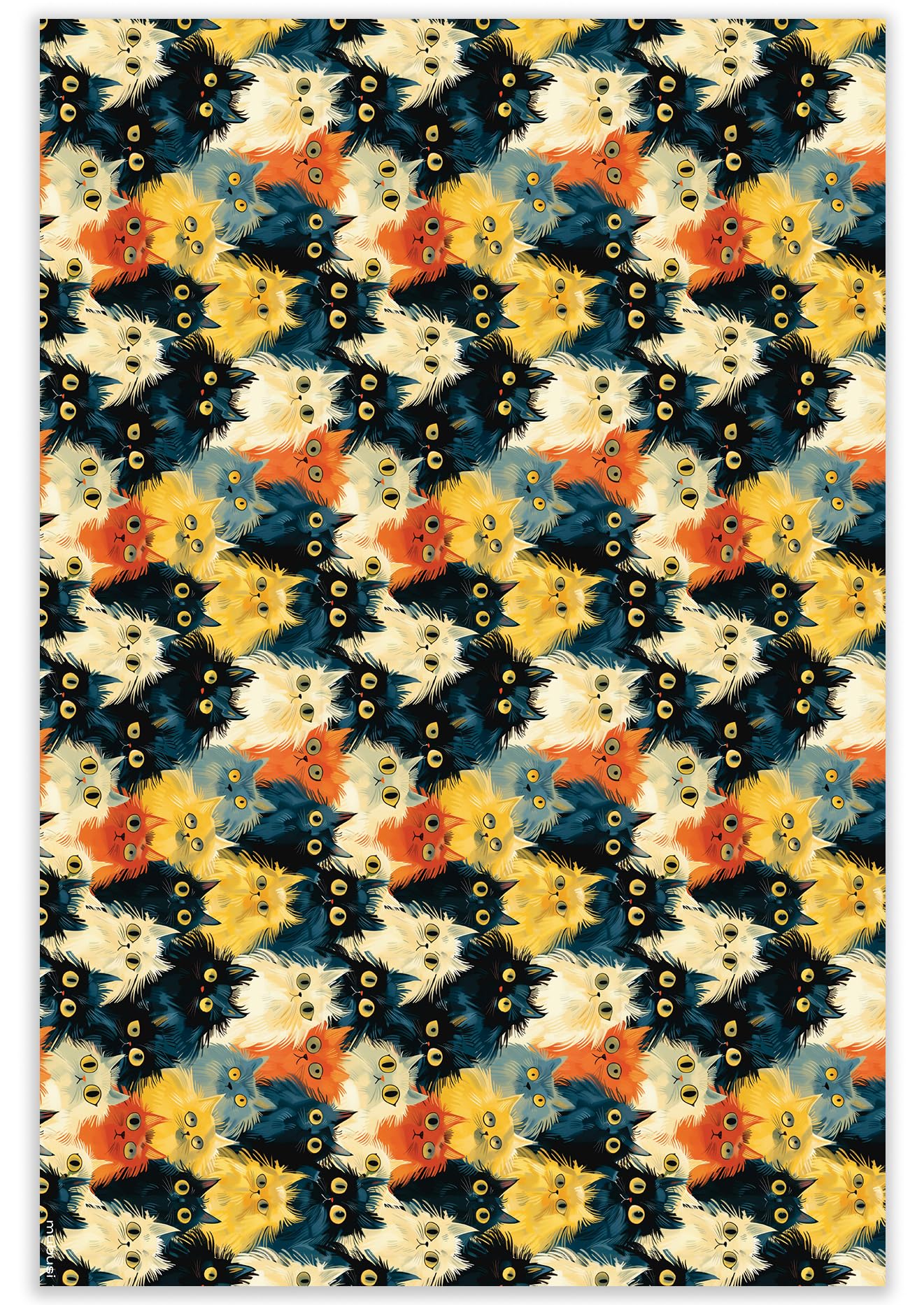 Tapis en Vinyle - Modèle Michis 100x150 cm - Différentes Tailles, 25 Tailles Disponibles - Grands Tapis en PVC - Tapis de Cuisine, Coureuret de Salon