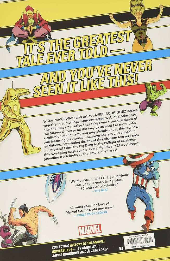 Amazon | History of the Marvel Universe Treasury Edition