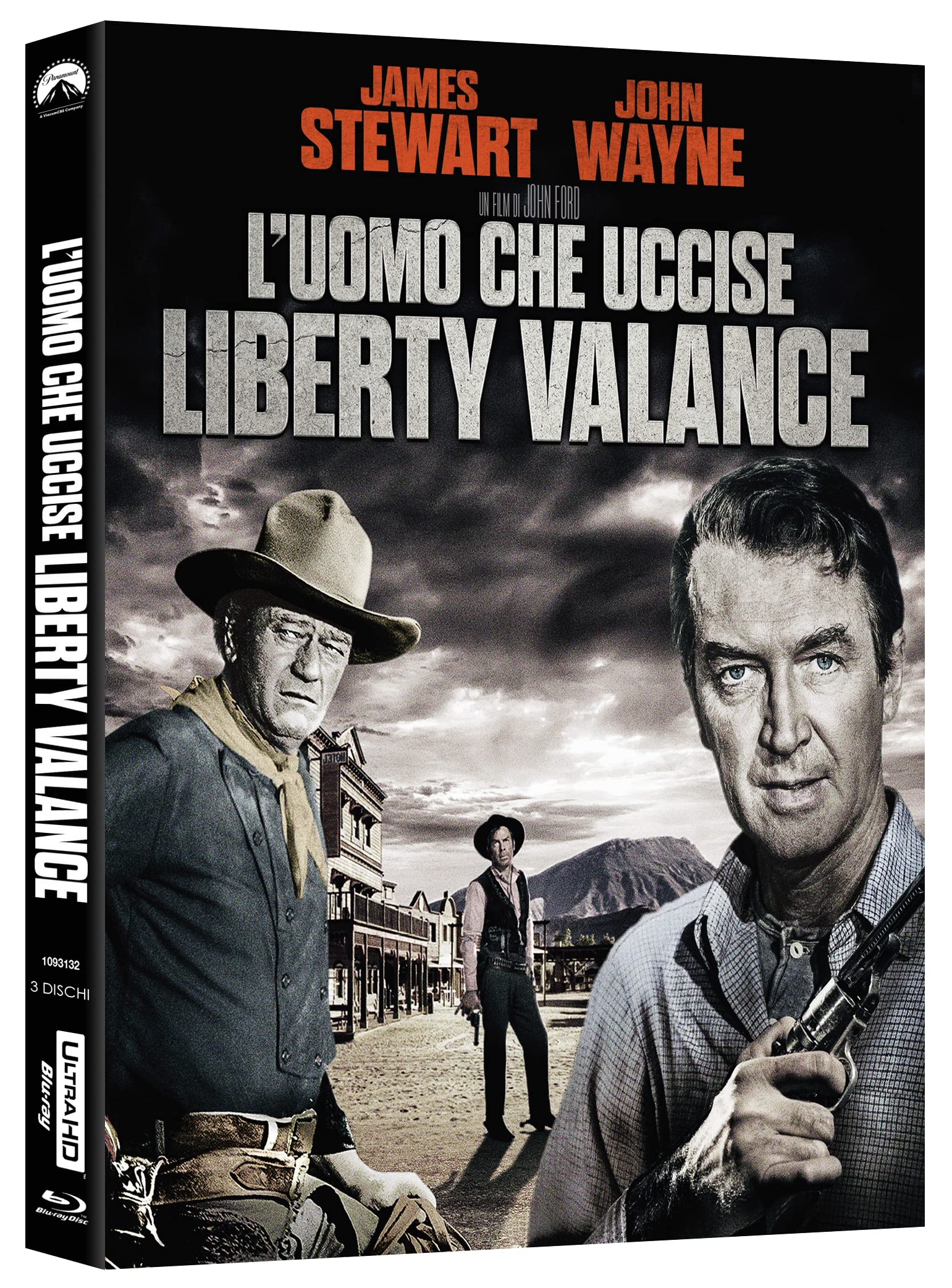 L'uomo Che Uccise Liberty Valance (4K Ultra-HD + 2 Blu-ray)