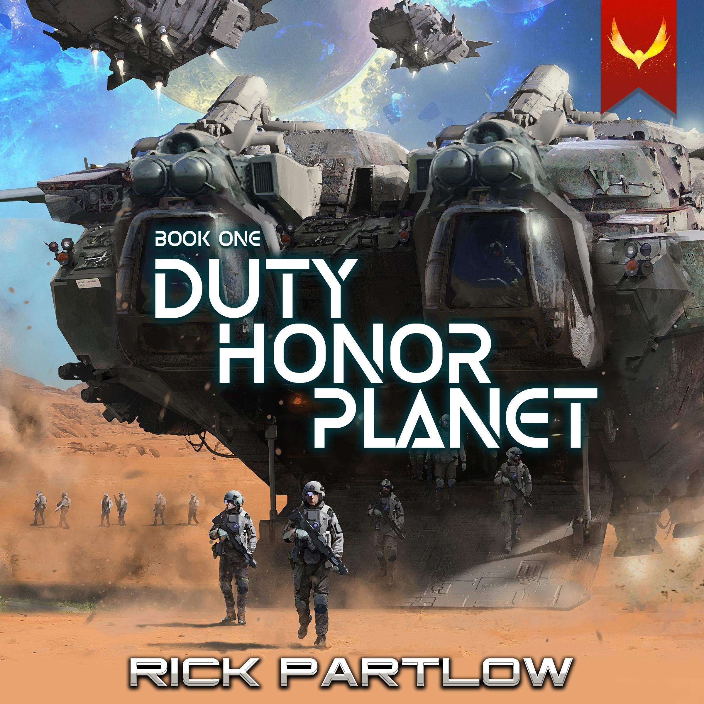 Cover art for Duty, Honor, Planet